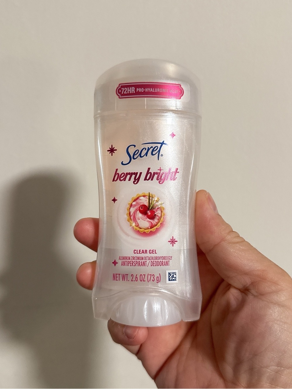 Berry Bright Clear Gel Antiperspirant Deodorant